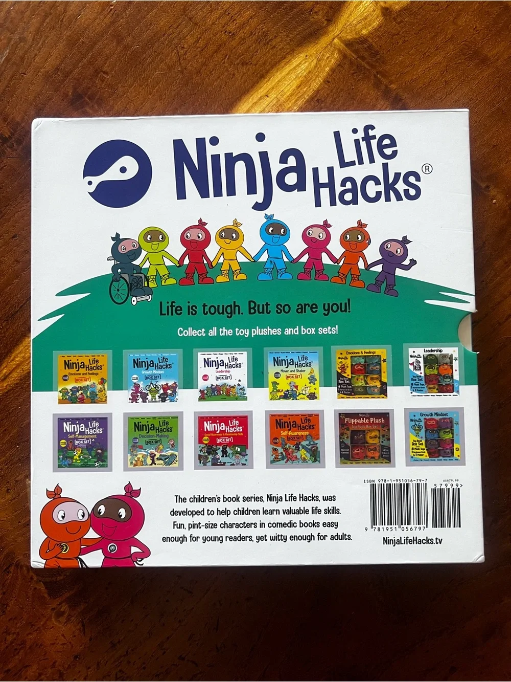 Ninja Life Hacks Leadership Box Set for Kids